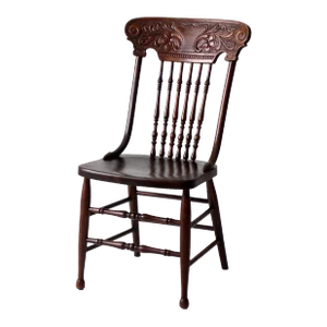 Antique Pressed Back Chair