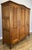 Vintage French Louis XVI Style Carved Oak 3-Door Wardrobe For Sale - Image 9 of 12