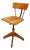 Bauhaus Swivel Office Chair in Wood from Stoll Giroflex ,1950s For Sale