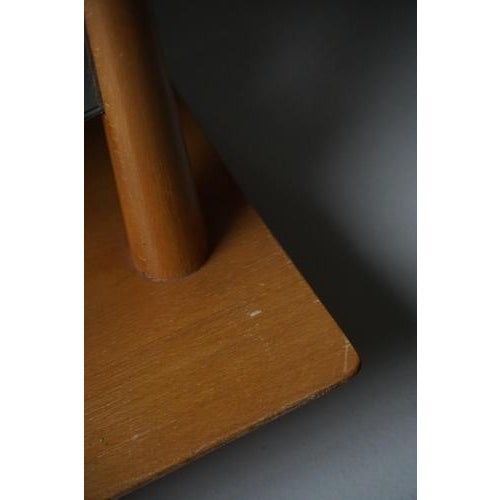 Mid-Century Scandinavian Standing Table Mirror in Wood, 1950s-1960s For Sale - Image 17 of 18