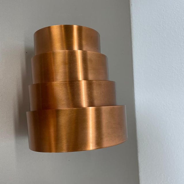 Vintage Swedish Copper Wall Lights from Hans-Agne Jakobsson Markaryd, 1960, Set of 2 For Sale - Image 9 of 18