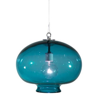 Lyra Pendant Light from the Versuvius Collection in Lagoona For Sale