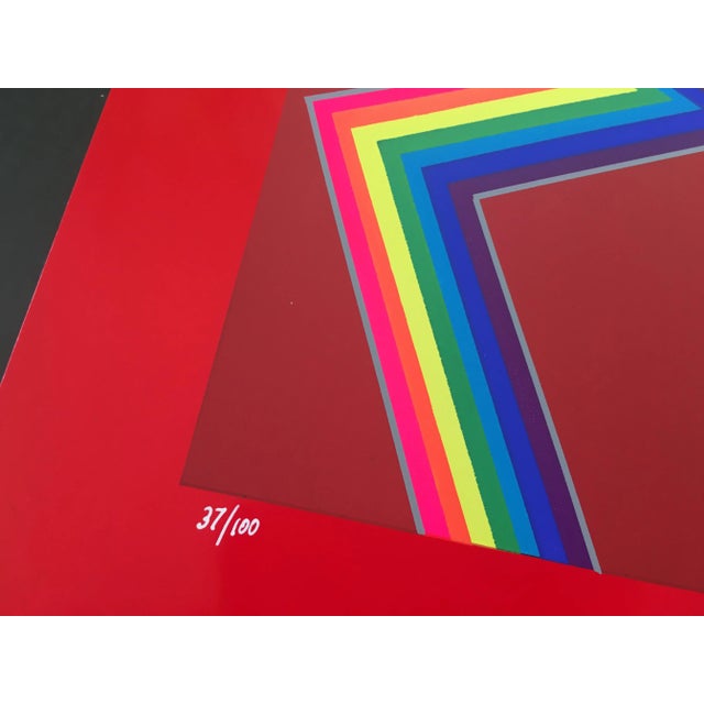 Lucio Del Pezzo, Malibu Project, 1990, Serigraph For Sale - Image 6 of 8