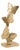 Gold Stacked Butterfly Décor (Set of 2) For Sale