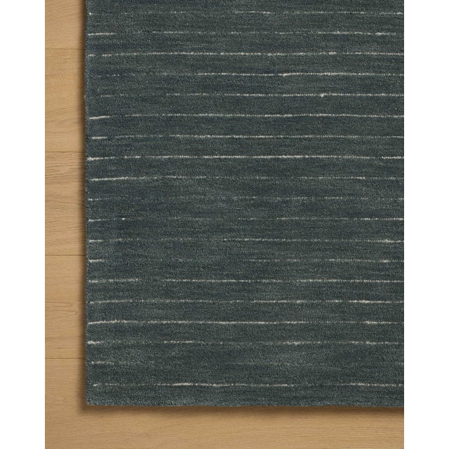 2020s Chris Loves Julia x Loloi Henry Denim / Ivory 9'-3" x 13' Area Rug For Sale - Image 5 of 6