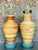 Boho Chic Vintage Costal Coiled Pencil Reed Lamps - A Pair For Sale - Image 3 of 11