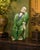 Large Antique Chinese Shiwan Crackle Glazed Luohan (Arhat) Pottery Figure, Early 20th Century, 19.6" For Sale - Image 9 of 10