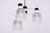 Metal Mid-Century Chandelier in Chrome and Opaline Glass from Drukov, Czech, 1970s For Sale - Image 7 of 12