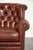 Chesterfield Club Chair in Cowhide Leather For Sale - Image 9 of 13