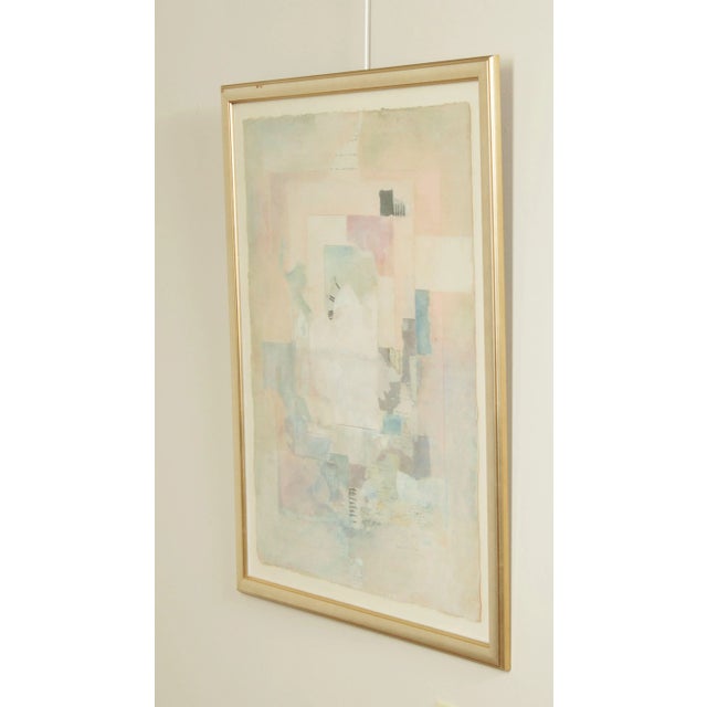 Abstract Postmodern Abstract Mixed Media Collage, Signed For Sale - Image 3 of 12