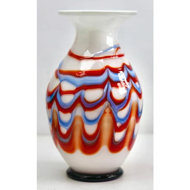 Vintage opaline from Florence. This is a rare color and size, a must have for any collector. Looks simply stunning. The...