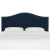Give your interior a lift with the Headboard. Featuring the delicate curves of a classic camelback design, with subtle...