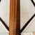 Scandinavian Wood and Linen Lampshade Hanging Lamp, 1960s For Sale - Image 9 of 11