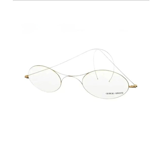 Giorgio Armani 1980s Vintage Giant Giorgio Armani Eye Glasses Store Display For Sale - Image 4 of 4