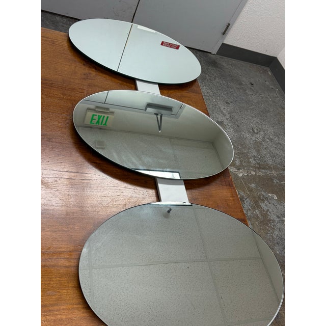 Early 21st Century Tonelli Italian Three Oval Wall Mirrors For Sale - Image 5 of 12