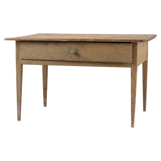 Swedish Folk Art Table For Sale - Image 11 of 11