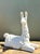 Vintage Glazed Ceramic Llama For Sale - Image 10 of 12