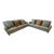 Custom Donghia Silk Sofas - 2 Pieces For Sale