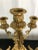 Metal Hollywood Regency Rococo Gilt Five Arm Candelabras - a Pair For Sale - Image 7 of 13