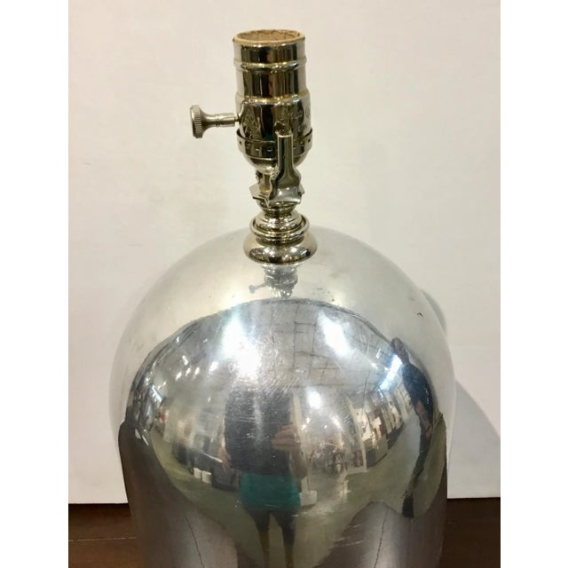 Modern Custom Chrome Transit Surveyors Case Table Lamp For Sale - Image 3 of 5