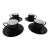 Mid 20th Century Demitasse Cups + Saucers Expresso Set - 4 Dainty Tea Cups + Matching Plates New For Sale