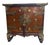 Mid-Century Chinese Brass-Mounted Hardwood Cabinet With Lock & Calligraphy Interior For Sale