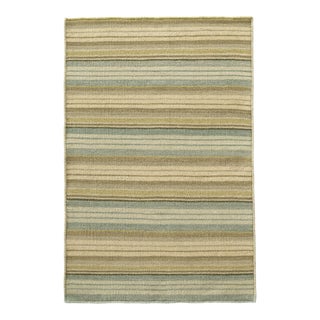 Dash & Albert by Annie Selke Lake Stripe Woven Wool Rug, 8' 6" x 11' 6" For Sale