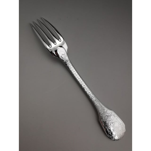 Soubise Dinner Service in Minerva Silver from Puiforcat, 1920s, Set of 18 For Sale - Image 9 of 18