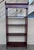 Brown Mid 20th Century French Empire Style Walnut Four Shelves Etagere For Sale - Image 8 of 18