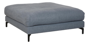 Nuvola Fabric Stool in Blue Grey from Rolf Benz
