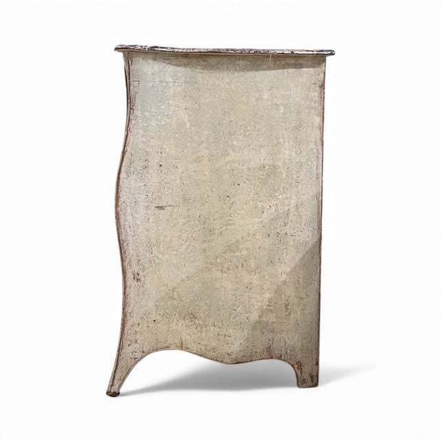 This German Rococo chest, dating to the 1700s, exemplifies the exuberance and artistry of the Rococo period. Decorated...