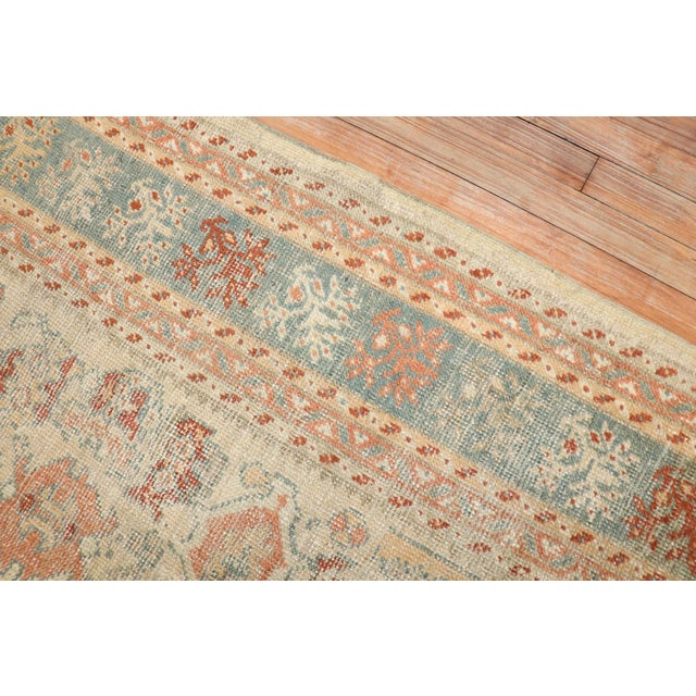 Ivory Antique Turkish Ghiordes Rug - 4'9" x 7' For Sale - Image 4 of 10
