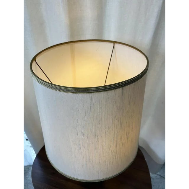 Gold Vintage Brass Lamp, 1950s For Sale - Image 8 of 10