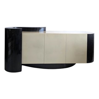 Vintage American Sideboard by Karl Springer, 1980s For Sale