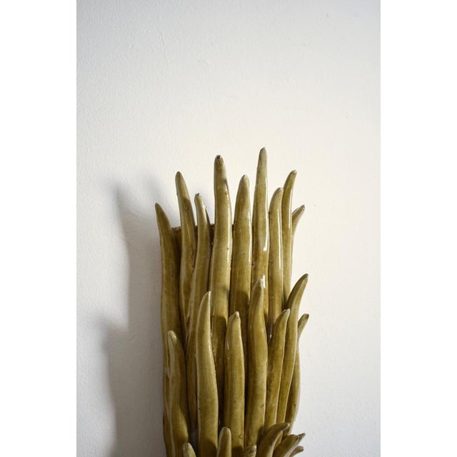 Contemporary Pico 40cm Beige Wall Sconce Lamp, Barracuda Edition. For Sale - Image 3 of 5