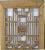Antique 1900s Chinese Wood Screen Panels - a Pair For Sale - Image 4 of 9