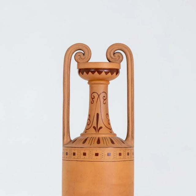 Amphora Vase by P. Ipsen, Denmark For Sale - Image 6 of 9
