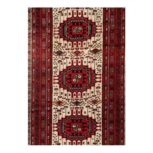 This Persian fine Handmade Torkaman is a gorgeous hand knotted oriental rug is made with 100% wool. This rug is vintage...
