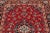 Kashan Rug in Hand-Knotted Wool For Sale - Image 8 of 11