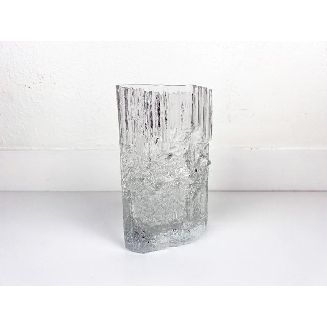 Vintage "Pinus" Glass Vase by Tapio Wirkalla for Iitalla For Sale In Detroit - Image 6 of 13