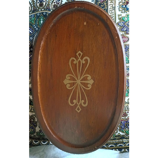 1960s Jewelry Armoire Box With Drawers Whimsigoth Tambour Keepsake Chest Vanity Top Dressing Table Dark Academia Victorian Gothic Revival Decor For Sale - Image 14 of 16