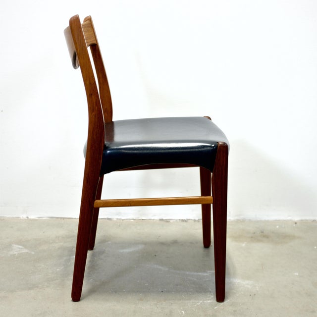 Glyngøre Stolefabrik Set of 4 Rosewood Model No. Gs60 Dining Chairs Designed by Arne Wahl Iversen For Sale - Image 9 of 14