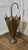 Brass Umbrella-Shaped Umbrella Stand, 1920s For Sale - Image 6 of 7