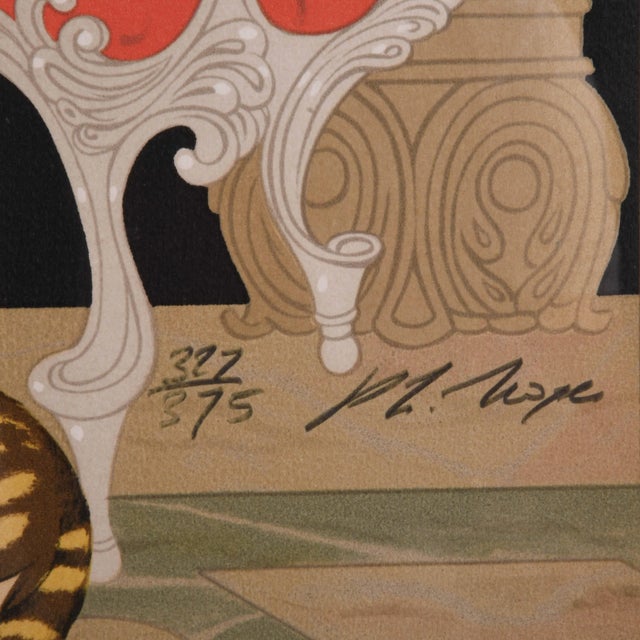 Philippe Henri Noyer "La Fille Du Maharaja" Limited-Edition Lithograph For Sale In Greensboro - Image 6 of 11