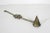 Renaissance Vintage Gilt Gold Florentine Style Large Candle Snuffer With Twisted Wrought Iron Handle For Sale - Image 3 of 7