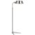 Thomas O'Brien by Visual Comfort Signature Alfie Pharmacy Floor Lamp in Polished Nickel For Sale