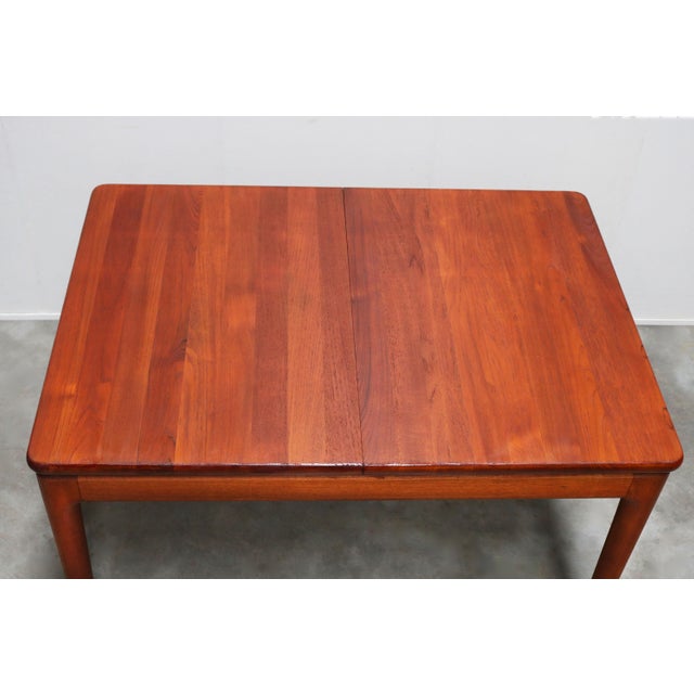Mid-Century Modern Danish Extendable Teak Dining Table by Glostrup Møbelfabrik, 1965 For Sale - Image 3 of 12