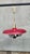 Red Danish Brass Chandelier, 1960s For Sale - Image 8 of 9