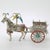 Large Vintage Italian Handmade Silver Carretto Siciliano Carriage with Enameled Parts, Sicily, 1980s For Sale - Image 3 of 13