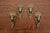 1930s Mid-West Art Deco Bronze Soleure Wall Sconces, Set of Four For Sale - Image 10 of 10